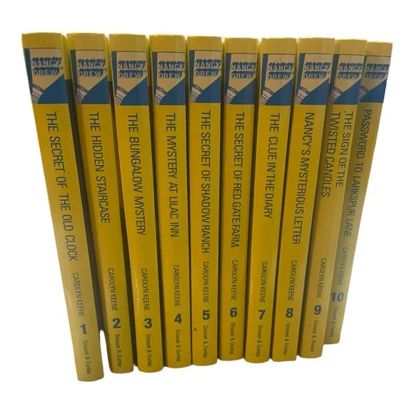 Nancy Drew Books 1-10 Box Set The Nancy Drew Mystery Stories Collection - Picture 6 of 7